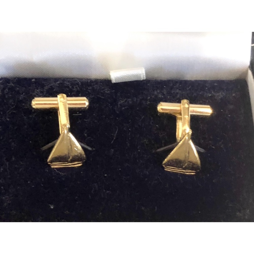 Sailboat cufflinks